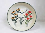 Summer Garden Pattern ~ Pie Pan