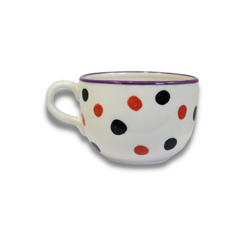 Polka Dot Pumpkin Pattern ~ Jumbo Mug
