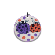 Polka Dot Pumpkin Pattern ~ Ornament