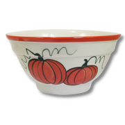 Pumpkin Vine Pattern ~ One-Rib Bowl
