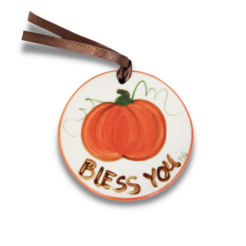 Pumpkin Vine Pattern ~ Ornament