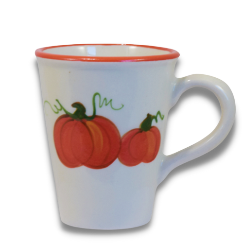 Pumpkin Vine Pattern ~ Tall Mug