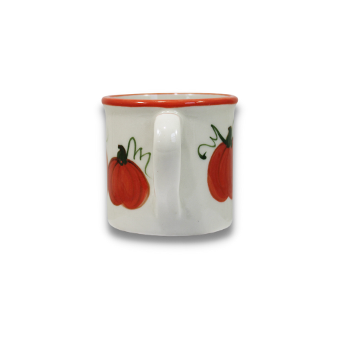 Pumpkin Vine Pattern ~ Traditional Mug