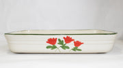 Summer Garden Pattern ~ Rectangular Baker