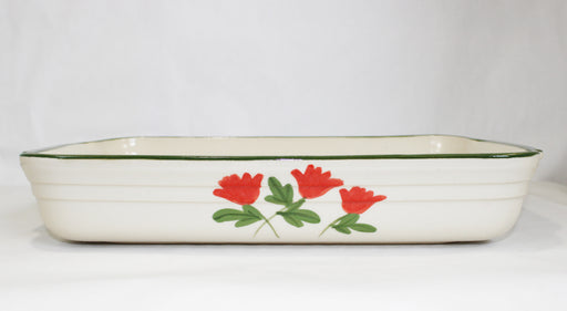 Summer Garden Pattern ~ Rectangular Baker