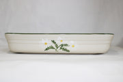 Summer Garden Pattern ~ Rectangular Baker
