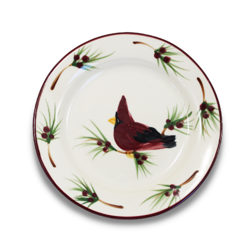 Cardinal Pattern ~ Dessert Plate