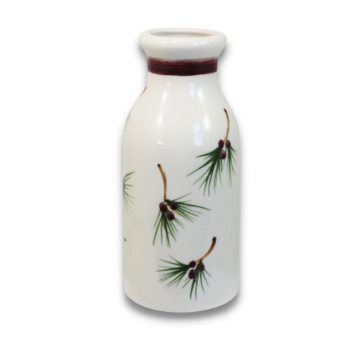 Cardinal Pattern ~ Milk Bottle