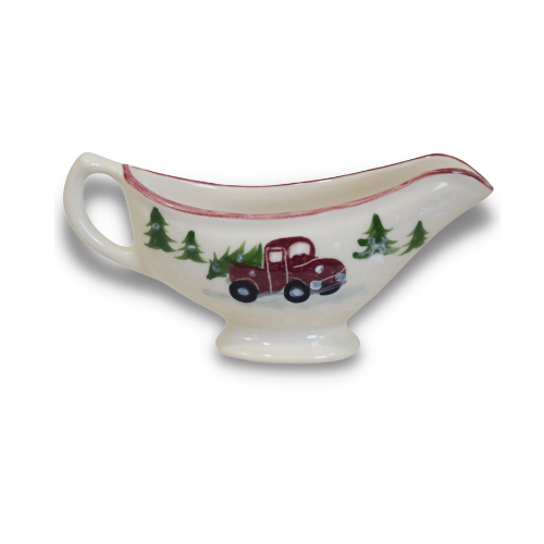 Red Truck Pattern ~ Gravy Boat