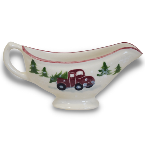 Red Truck Pattern ~ Gravy Boat