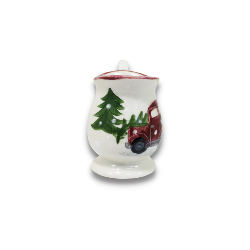 Red Truck Pattern ~ Individual Creamer