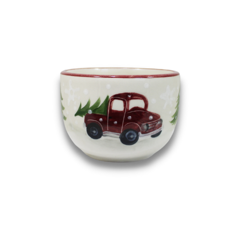 Red Truck Pattern ~ Jumbo Bowl