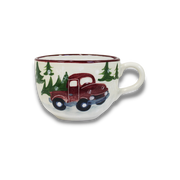 Red Truck Pattern ~ Jumbo Mug