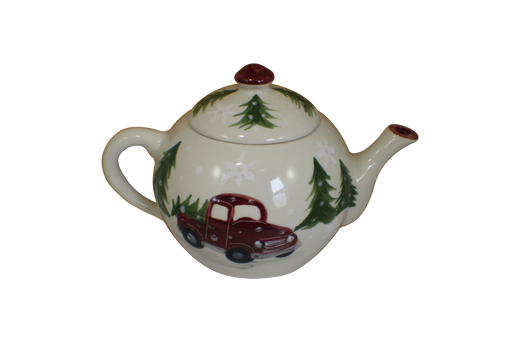 Red Truck Teapot