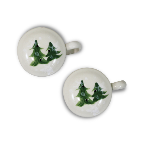 Red Truck Pattern ~ Salt & Pepper Shakers