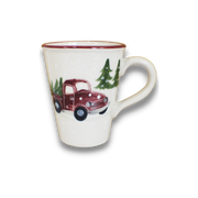 Red Truck Pattern ~ Tall Mug