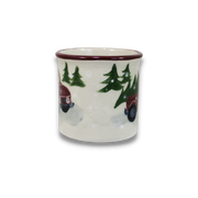 Red Truck Pattern ~ Traditional Mug