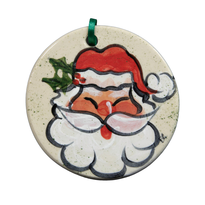 Santa Pattern ~  Ornament