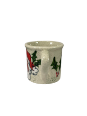Santa Pattern ~ Traditional Mug