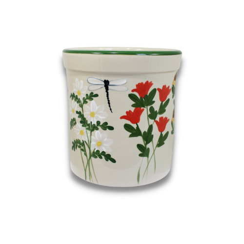 Summer Garden Pattern ~ One Gallon Crock