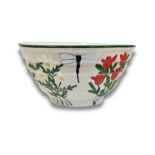 Summer Garden Pattern ~ Two-Rib Bowl