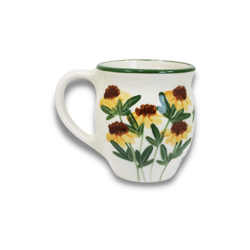 Summer Garden Pattern ~ Latte Mug