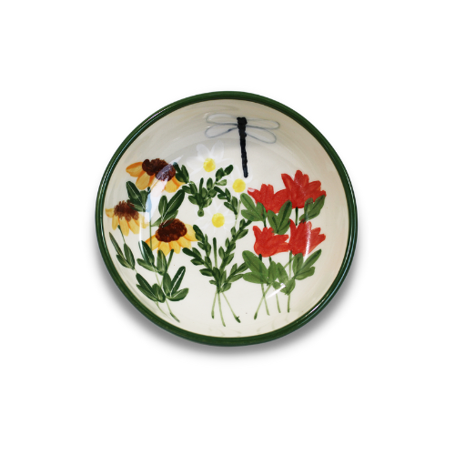 Summer Garden Pattern ~ Soup & Cereal Bowl