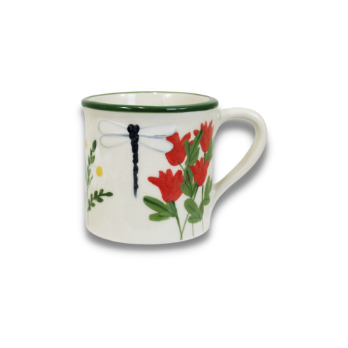 Summer Garden Pattern ~ Traditional Mug