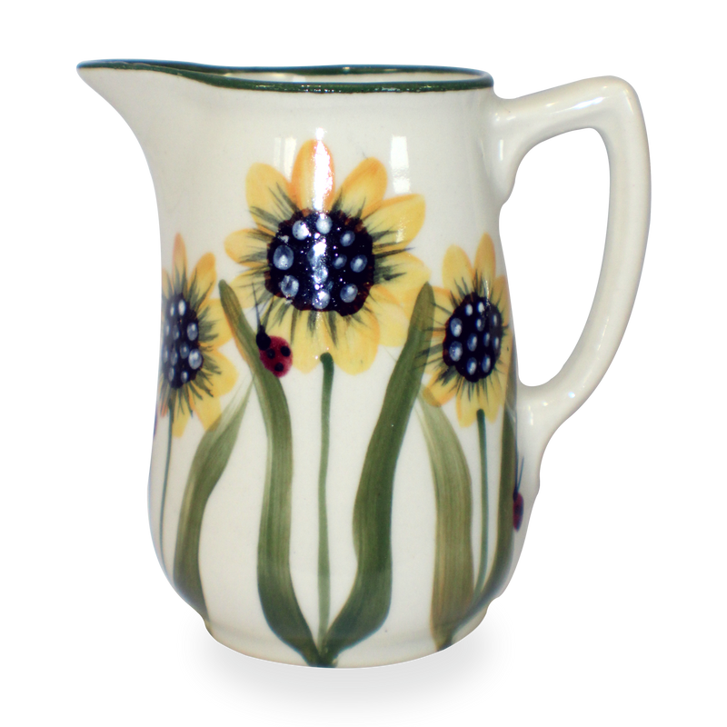 10 ounce Creamer in Sunflower Pattern