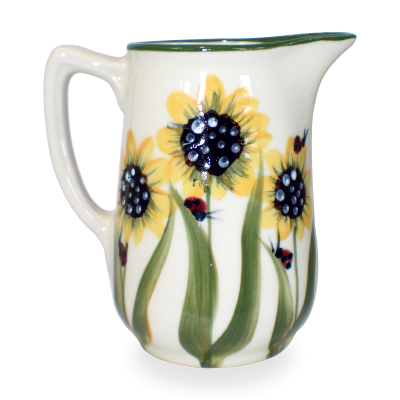 10 ounce Creamer in Sunflower Pattern