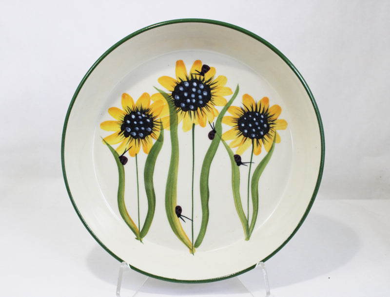 Sunflower Pattern ~ Pie Pan