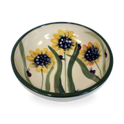Soup & Cereal Bowl in Sunflower Pattern