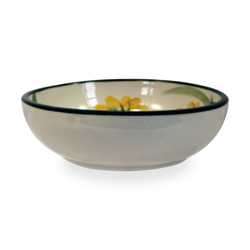 Soup & Cereal Bowl in Sunflower Pattern