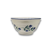 Wild Blueberry Pattern ~ One-Rib Bowl