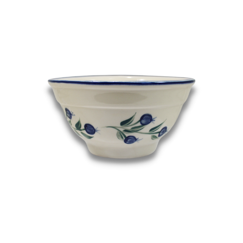 Wild Blueberry Pattern ~ One-Rib Bowl